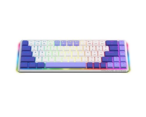 Клавіатура ігрова бездротова Proove Gaming AFK біла