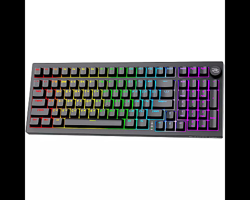 Клавіатура ігрова бездротова Proove Gaming Slicker Pro чорна