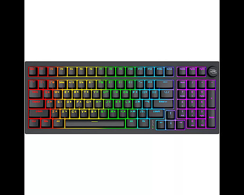Клавіатура ігрова бездротова Proove Gaming Slicker Pro чорна