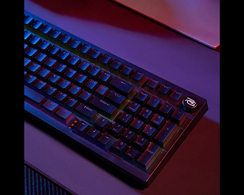 Клавіатура ігрова бездротова Proove Gaming Slicker Pro чорна