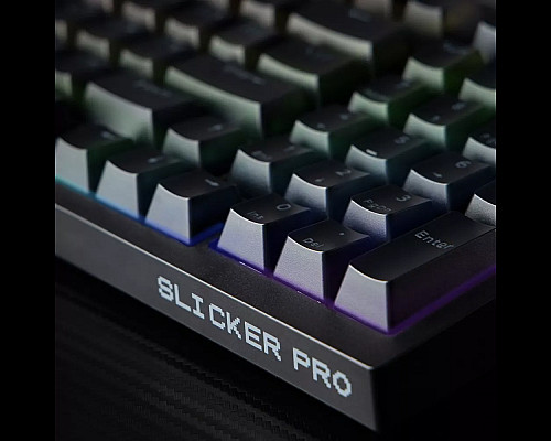 Клавіатура ігрова бездротова Proove Gaming Slicker Pro чорна