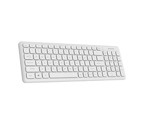 Клавіатура бездротова Proove Classic Code біла
