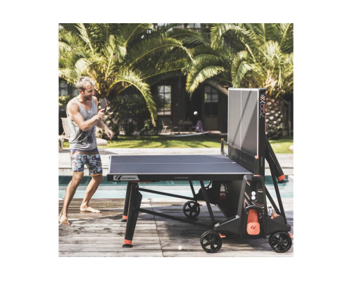 Стіл тенісний Cornilleau 700X OUTDOOR, чорний Стіл тенісний Cornilleau 700X OUTDOOR, чорний
