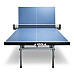Стіл тенісний професійний Joola World Cup 25 ITTF, синій