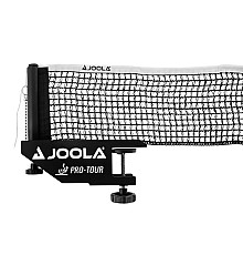 Сітка для настільного тенісу з гвинтовим кріпленням Joola Pro Tour, чорна