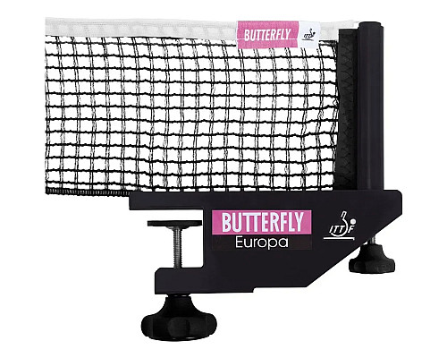 Професійна сітка для настільного тенісу з гвинтовим кріпленням Butterfly Europa