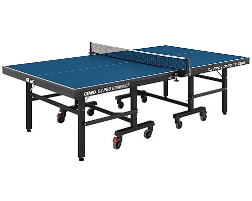 Стіл тенісний Gewo CS Pro Compact ITTF, синій