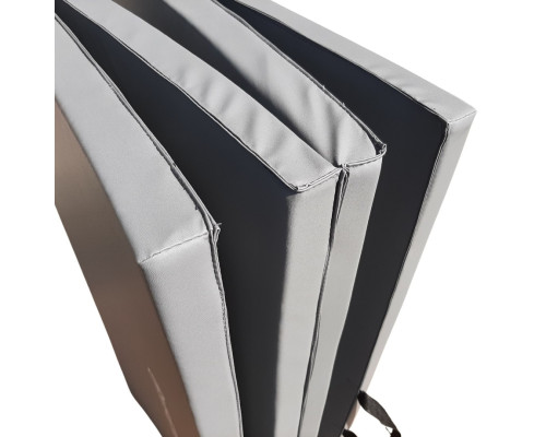 Мат гімнастичний MASTER 240 x 120 x 5 см, білий