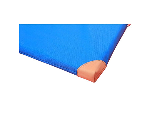 Мат гімнастичний двосторонній Polanik MGP25-211-T, 200 х 100 х 10 см, синій