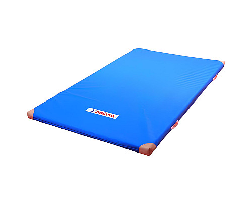 Мат гімнастичний двосторонній Polanik MGP25-211-T, 200 х 100 х 10 см, синій