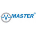 Мат гімнастичний надувний MASTER S-Pro 400 x 150 x 10 см, сіро-синій