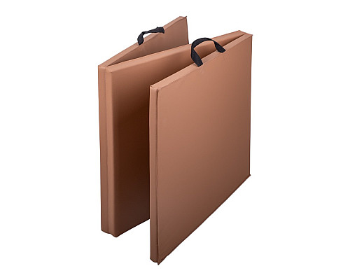 Мат гімнастичний inSPORTline Trifold, 195 x 90 x 5 см, коричневий