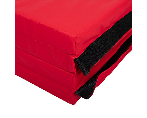 Мат гімнастичний inSPORTline Kvadfold, 200 x 120 x 5 см, червоний