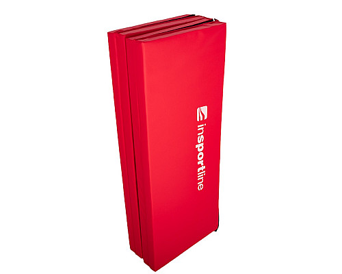 Мат гімнастичний inSPORTline Kvadfold, 200 x 120 x 5 см, червоний