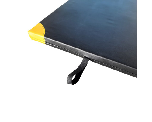 Мат гімнастичний MASTER PE, 200 x 120 x 5 см, чорний