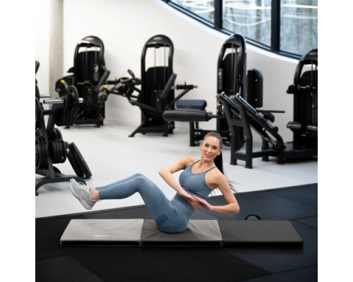 Мат гімнастичний Gymtek 5 см сірий