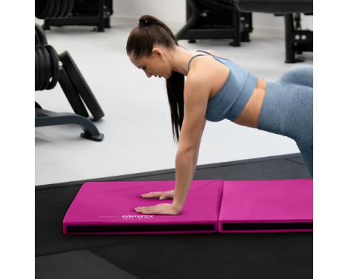 Мат гімнастичний Gymtek 5 см рожевий