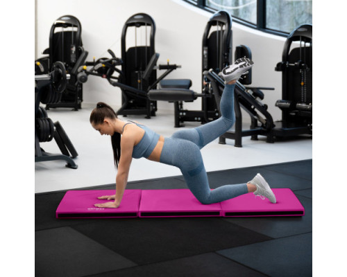 Мат гімнастичний Gymtek 5 см рожевий