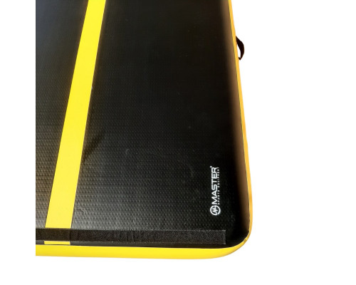 Мат гімнастичний MASTER 400 x 150 x 20 см, чорно-жовта