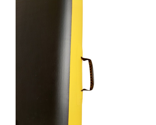 Мат гімнастичний MASTER 400 x 150 x 20 см, чорно-жовта