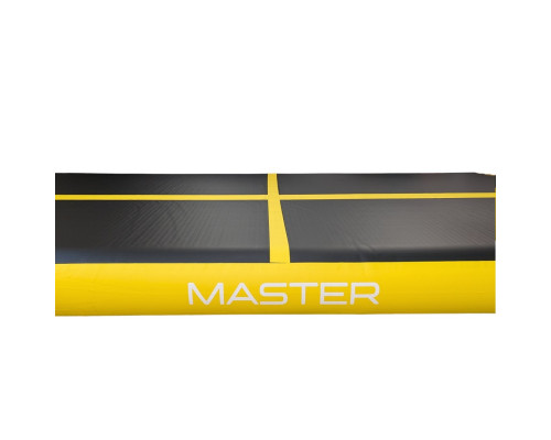Мат гімнастичний MASTER 400 x 150 x 20 см, чорно-жовта