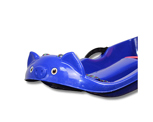 Санки пластикові з гальмами Prime Sport Snow Rider сині