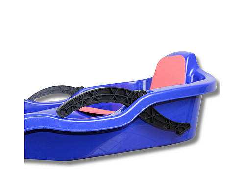 Санки пластикові з гальмами Prime Sport Snow Rider сині