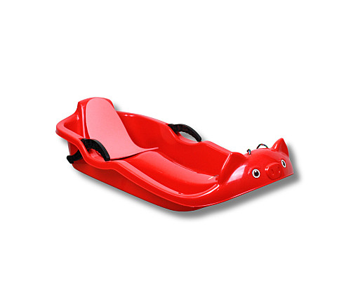 Санки пластикові з гальмами Prime Sport Snow Rider червоні