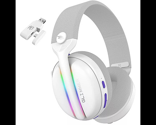 Навушники ігрові бездротові Proove Gaming Glimmer APP білі