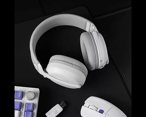 Навушники ігрові бездротові Proove Gaming Glimmer APP білі