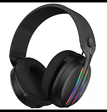 Навушники ігрові бездротові Proove Gaming Glimmer APP чорно-фіолетові