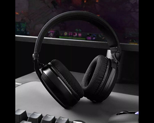 Навушники ігрові бездротові Proove Gaming Glimmer APP чорно-фіолетові