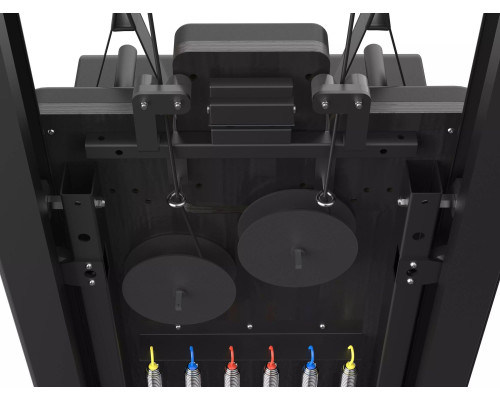 Реформер для пілатесу Toorx Liveness PTX7500, чорний