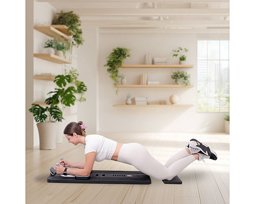 Реформер для пілатесу inSPORTline Trancer Basic, чорний