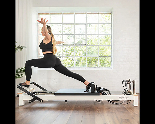Реформер для пілатесу Align Pilates C8-S Pro, білий