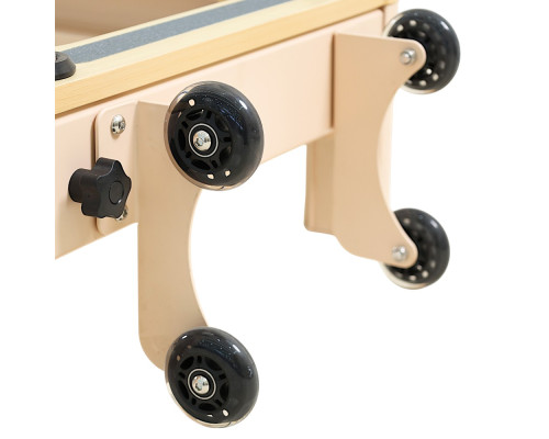 Pilates Reformer inSPORTline Comfolder EVO, бежевий