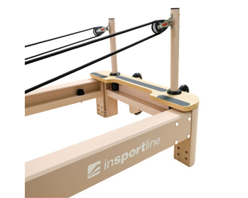 Pilates Reformer inSPORTline Comfolder EVO, бежевий