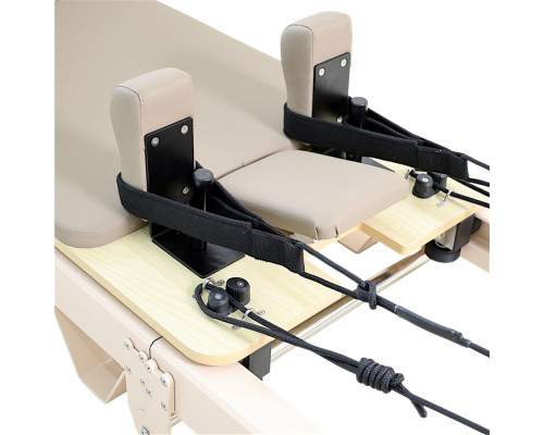 Pilates Reformer inSPORTline Comfolder EVO, бежевий