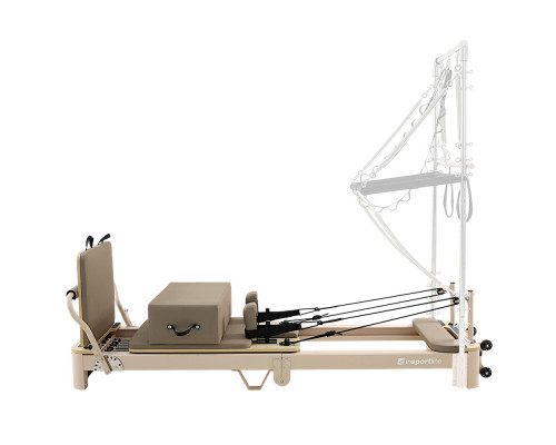 Pilates Reformer inSPORTline Comfolder EVO, бежевий