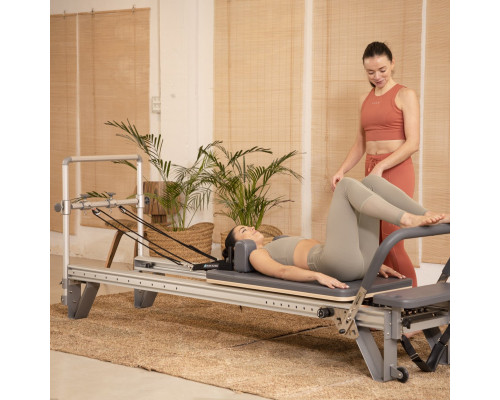 Реформер для пілатесу Elina Pilates Mentor, чорний