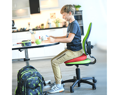 Подушка асиметрична сенсомоторна SISSEL Sitfit Plus, червона