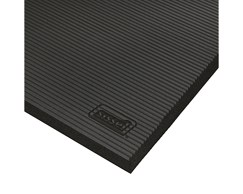 Килимок для вправ SISSEL Gym Mat Plus 180 x 60 x 1,0 см - чорний