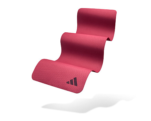 Килимок для йоги Adidas 4 мм, рожевий