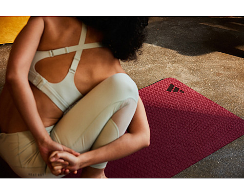Килимок для йоги Adidas 6 мм, рожевий