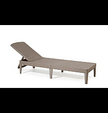 Шезлонг Keter Jaipur, 187 х 58 х 29 см - капучино