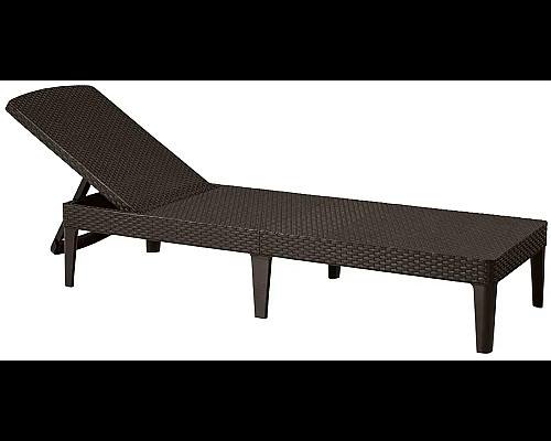Шезлонг Keter Jaipur, 187 х 58 х 29 см - коричневий