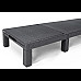 Шезлонг Keter Daytona Deluxe з матрацом, 195 х 65 х 25,5 см - графіт