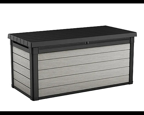 Скриня садова Keter Denali DuoTech 570 л, сіра