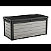 Скриня садова Keter Denali DuoTech 570 л, сіра