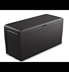 Скриня садова Keter Samoa Rattan 270 л, графіт